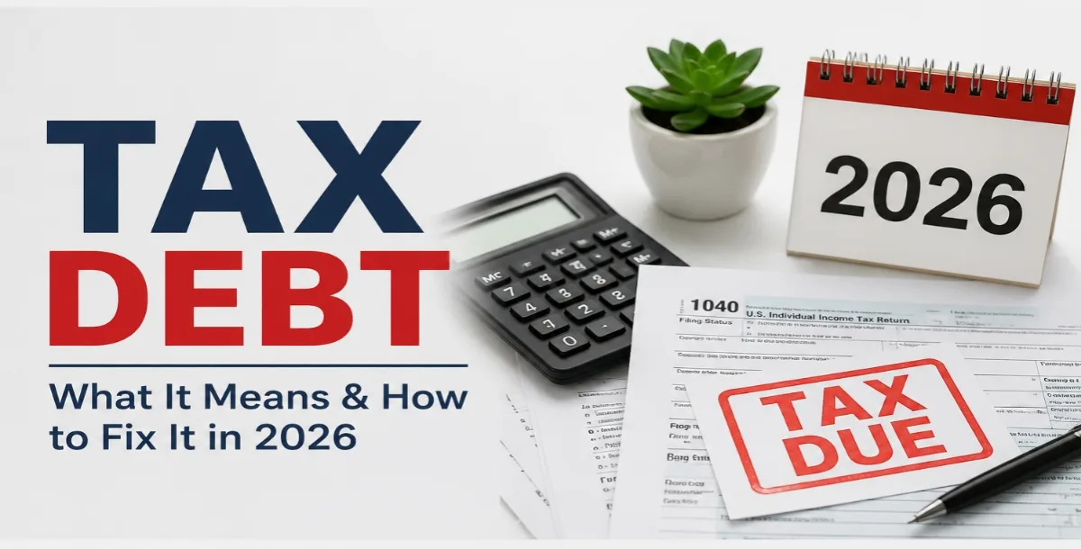 Tax Debt in 2026: What It Means, Causes, and How to Get Out of Tax Debt Fast